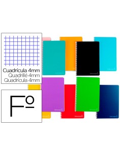 CI | Cuaderno espiral liderpapel folio witty tapa dura...