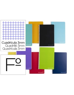 CI | Cuaderno espiral liderpapel folio witty tapa dura...