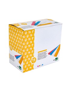 CI | Regla liderpapel 15 cm aluminio colores surtidos 2