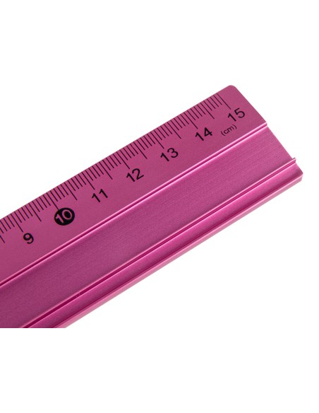 CI | Regla liderpapel 15 cm aluminio colores surtidos