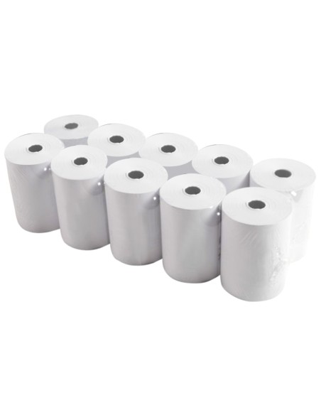 CI | Rollo sumadora termico q-connect 80 mm ancho x 60 mm diametro sin bisfenol a