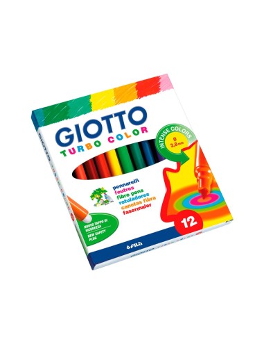 CI | Rotulador giotto turbo color caja de 12...