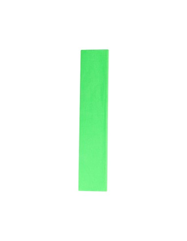 CI | Papel crespon liderpapel 50 cm x 2,5 m 34g/m2 verde fluorescente