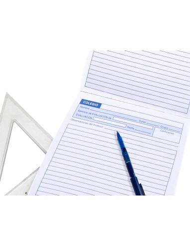CI | Bloc examenes liderpapel horizontal folio 40 hojas 60g/m2