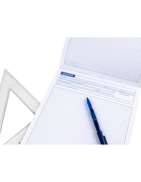 CI | Bloc examenes liderpapel cuadro 4mm folio 40 hojas 60g/m2