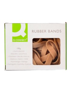 CI | Bandas elasticas q-connect 100 gr 150x9 mm numero 15 2