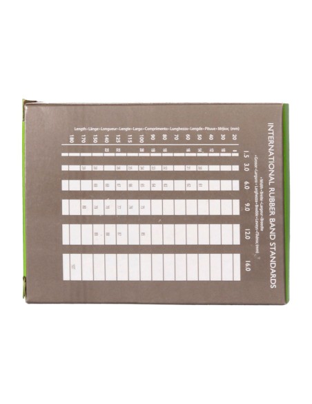 CI | Bandas elasticas q-connect 100 gr 150x9 mm numero 15