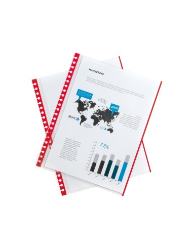 CI | Recambio funda liderpapel intercambiables din a4. bordes surtidos bolsa de 10 unidades