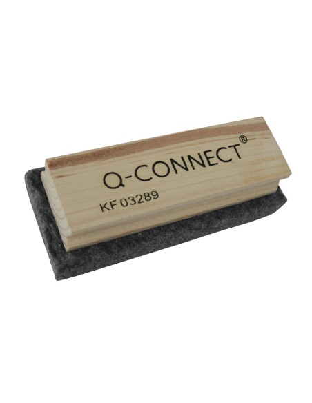 CI | Borrador q-connect fieltro para pizarra 100x40 mm
