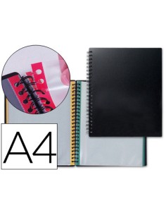 CI | Carpeta liderpapel din a4 con 20 fundas...