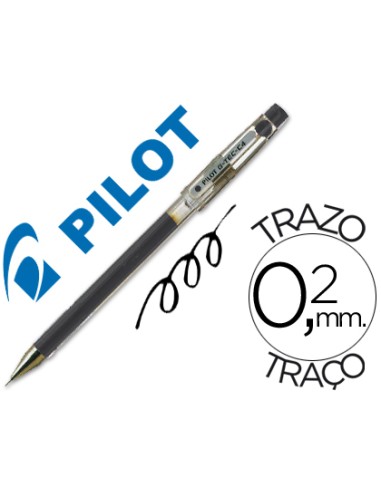 CI | Boligrafo pilot punta aguja g-tec-c4 negro