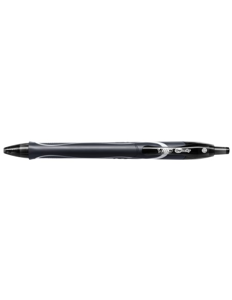 CI | Boligrafo bic gelocity quick dry retractil tinta gel negro punta de 0,7 mm