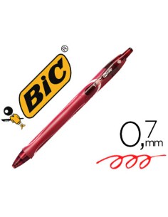 CI | Boligrafo bic gelocity quick dry retractil tinta gel...