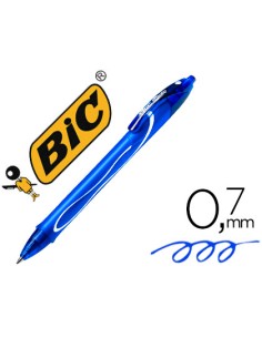 CI | Boligrafo bic gelocity quick dry retractil tinta gel...