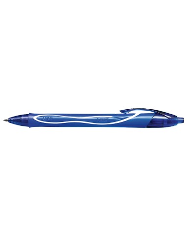 CI | Boligrafo bic gelocity quick dry retractil tinta gel azul punta de 0,7 mm