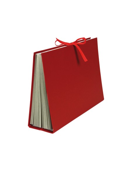 CI | Carpeta fuelle liderpapel letras carton forrado burdeos