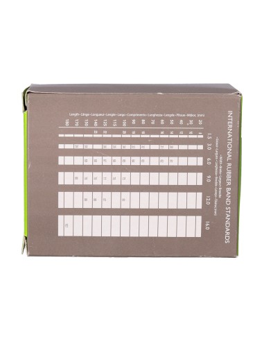 CI | Gomillas elasticas q-connect 100 gr numero 5 50 x 2 mm