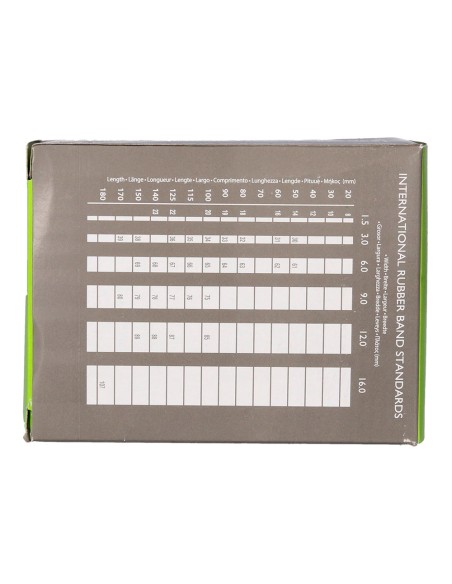 CI | Gomillas elasticas q-connect 100 gr numero 7 70 x 2 mm