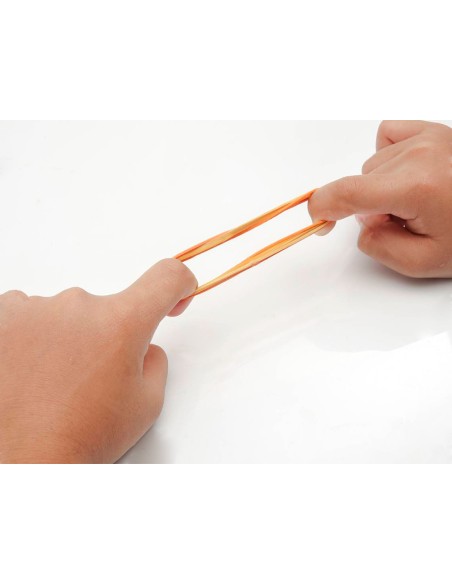 CI | Gomillas elasticas q-connect 100 gr numero 7 70 x 2 mm