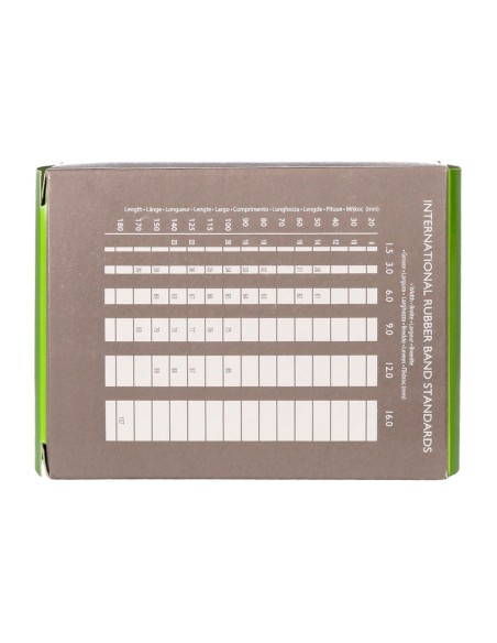 CI | Gomillas elasticas q-connect 100 gr numero 9 90 x 2 mm