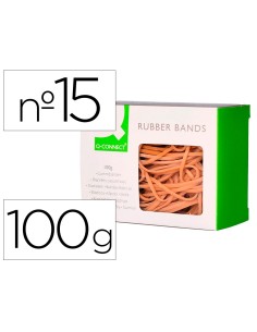 CI | Gomillas elasticas q-connect 100 gr numero 15 150 x...