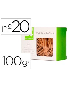 CI | Gomillas elasticas q-connect 100 gr numero 20 200 x...