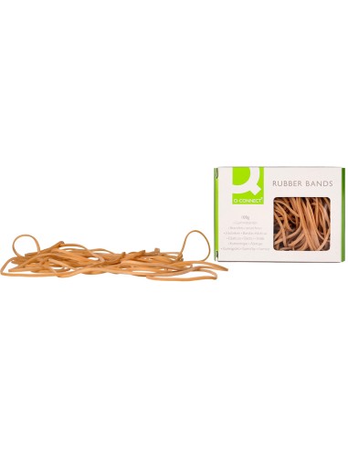CI | Gomillas elasticas q-connect 100 gr numero 20 200 x 2 mm