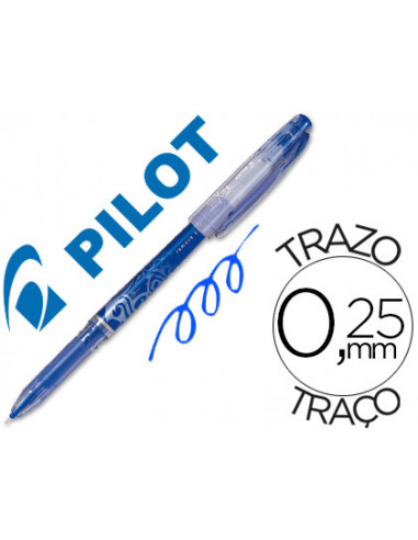 CI | Boligrafo pilot frixion punta de aguja color azul