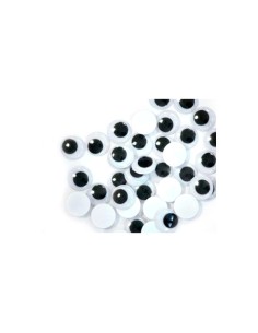 CI | Ojos moviles autoadhesivos 15 mm color negro bolsa... 2