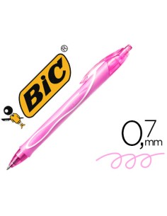CI | Boligrafo bic gelocity quick dry retractil tinta gel...