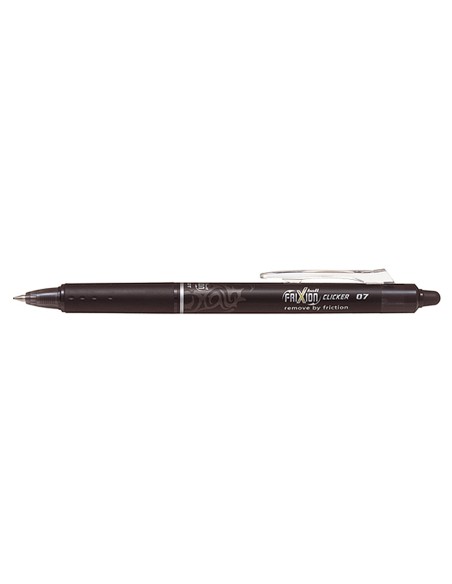 CI | Boligrafo pilot frixion clicker borrable 0,7 mm color negro