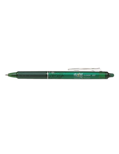 CI | Boligrafo pilot frixion clicker borrable 0,7 mm color verde