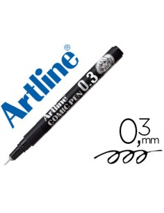 CI | Rotulador artline calibrado micrometrico negro comic...