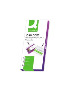 CI | Bolsa de plastificar q-connect 67x98 mm 125 mc con... 2