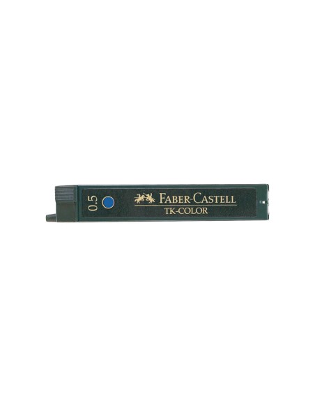 CI | Minas faber de colores 9085 0,5 mm azul -estuche de 12 minas