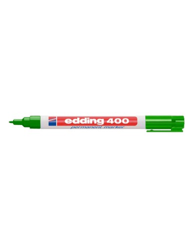 CI | Rotulador edding marcador permanente 400 verde punta redonda 1 mm