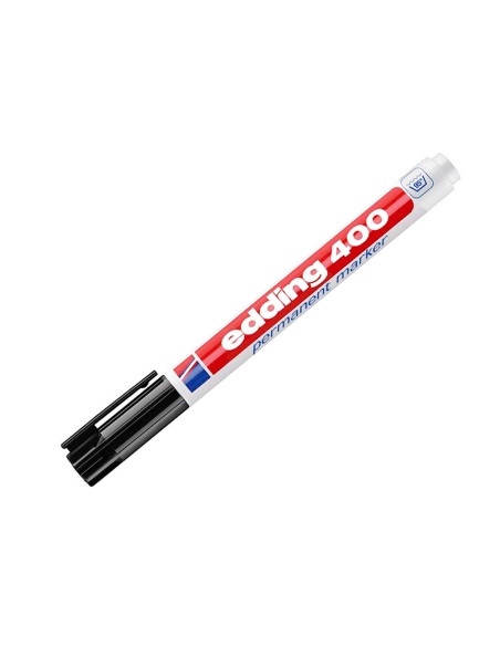 CI | Rotulador edding marcador permanente 400 negro punta redonda 1 mm