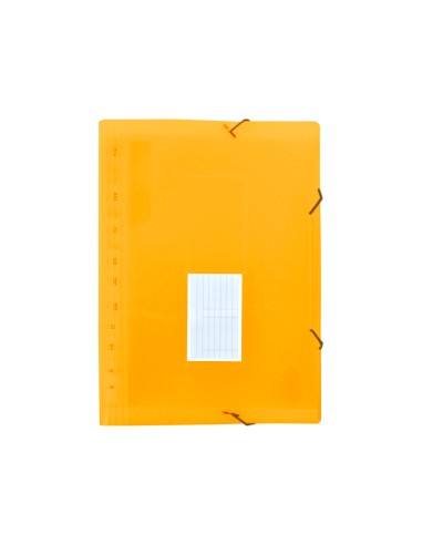 CI | Carpeta liderpapel clasificador fuelle polipropileno din a4 naranja fluor opaco 13 departamentos