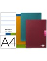 CI | Libreta liderpapel scriptus a4 48 hojas 90g/m2 pauta 5ª 2.5mm con margen