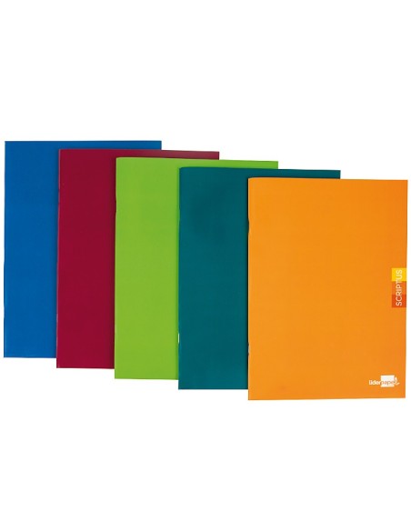 CI | Libreta liderpapel scriptus a4 48 hojas 90g/m2 rayado nº46