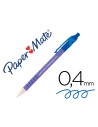 CI | Boligrafo flexgrip retractil azul