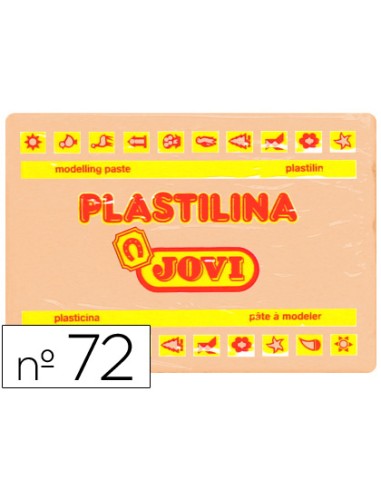 CI | Plastilina jovi 72 carne -unidad -tamaño grande