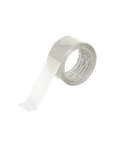 CI | Cinta adhesiva q-connect polipropileno transparente 66 mt x 50 mm -para embalaje