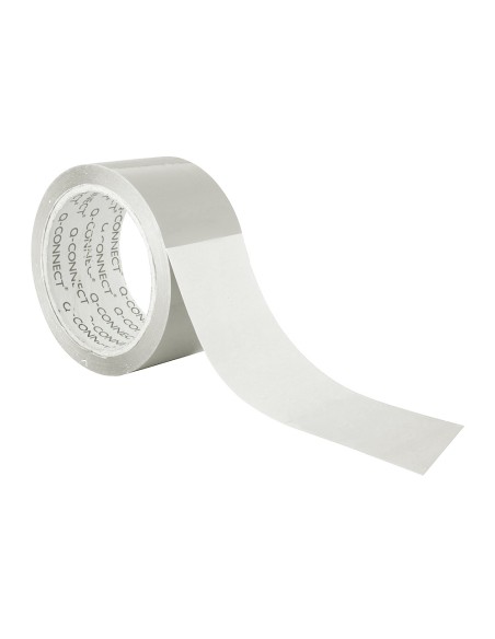 CI | Cinta adhesiva q-connect polipropileno transparente 66 mt x 50 mm -para embalaje