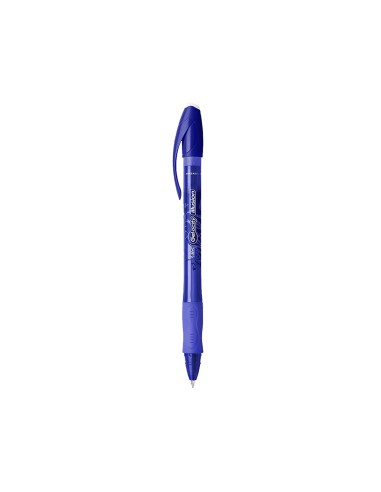 CI | Boligrafo bic gelocity illusion borrable azul punta de 0,7 mm