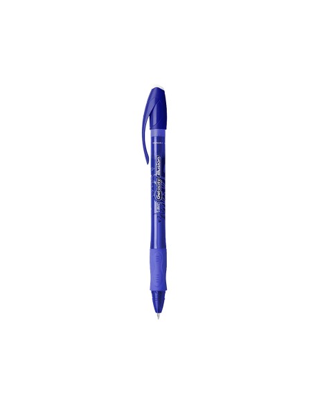 CI | Boligrafo bic gelocity illusion borrable azul punta de 0,7 mm