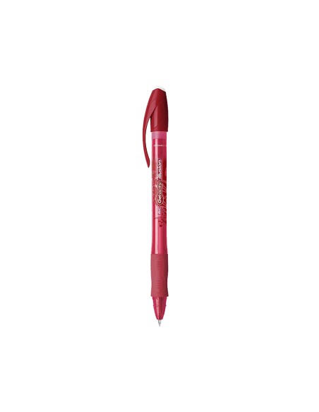 CI | Boligrafo bic gelocity illusion borrable rojo punta de 0,7 mm