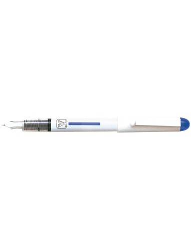CI | Pluma pilot v pen blanco desechable azul svpn-4wl