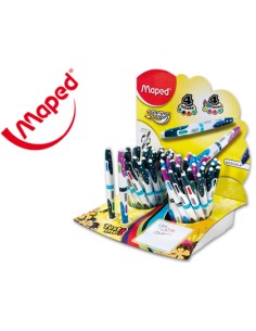 CI | Boligrafo maped twin tip 4 colores colores surtidos