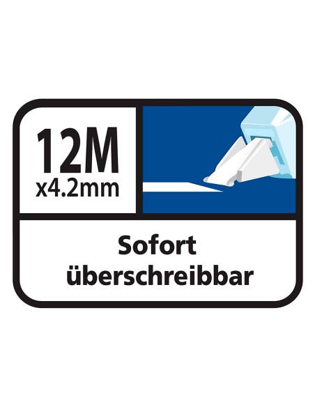 CI | Corrector tipp-ex easy lateral 4,2 mm x12mts